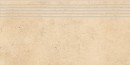 SMOOTH ROCKSTONE WARM BEIGE STEPTREAD MATT RECT 29,8X59,8 G1 ND1518-056 [OPOCZNO]