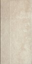 Scandiano Beige Stopnica Prosta 30x60 struktura [PARADY�]