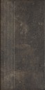 Scandiano Brown Stopnica Prosta 30x60 struktura [PARADY�]