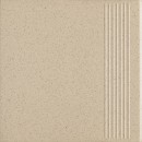 Bazo Beige Stopnica Prosta Gres S�l-Pieprz Mat. 30x30 Be�owy [PARADY�]