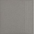 Bazo Grys Stopnica Prosta Gres S�l-Pieprz Mat. 30x30 Szary [PARADY�]