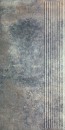 Viano Grys Stopnica Prosta 30x60 struktura [PARADY�]