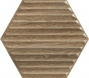 Woodskin Wood Heksagon Struktura B ciana 19,8x17,1 [Parady MyWay]