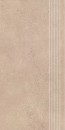 Silkdust Beige Stopnica Prosta Nacinana Mat. 29,8x59,8 [PARADY]