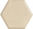 Serene Beige Heksagon Struktura �ciana 19,8x17,1 [PARADY�]