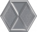Morning Silver Heksagon Inserto Poysk 19,8x17,1 [PARADY]
