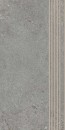Authority Grey Stopnica Prosta Nacinana Mat. 29,8x59,8 [PARADY]