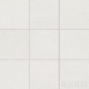 EXTRA p�ytka ceramiczna wysokospieczona 10x10 bia�a DAR12722 g�adki , mat [RAKO]