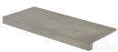 EXTRA kszta�tka schodowa 40x80 br�zowoszara DCF84721 g�adki , mat [RAKO]