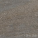QUARZIT p�ytka ceramiczna wysokospieczona 80x80 br�zowa DAK81736 g�adki , mat [RAKO]