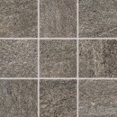 QUARZIT p�ytka ceramiczna wysokospieczona 10x10 br�zowa DAR12736 mat , z reliefem [RAKO]