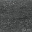 QUARZIT OUTDOOR p�ytka ceramiczna wysokospieczona 60x60 czarna DAR66739 mat , z reliefem [RAKO]