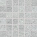 CEMENTO mozaika - set 30x30 cm 5x5 szara DDM06661 gadki-z reliefem, mat [RAKO]