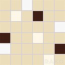 CONCEPT PLUS mozaika set 30x30 cm 30x30 be�owa mix WDM05008 szkliwiona b�yszcz�ca [RAKO]