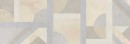 REBECA cream geo rett. 25x75 [Ceramika BIANCA]
