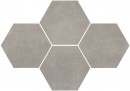 Stark Pure Grey mosaic hexagon 28,3x40,8 Matowa [STARGRES]