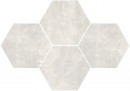 Stark White mosaic hexagon 28,3x40,8 Matowa [STARGRES]