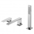 SLIM-TRES Bateria wannowa trzyotworowa chrom 20216103 [TRES]