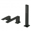 SLIM COLORS Bateria wannowa trzyotworowa czarnym-matowy 20216103NM [TRES]