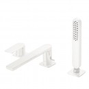 LOFT COLORS Bateria wannowa trzyotworowa biel matowa 20016201BM [TRES]