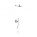 PROJECT TRES Zestaw natryskowy z bateri� podtynkow� Rapid-Box stal 21128004AC [TRES]