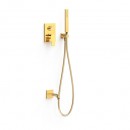 PROJECT TRES Zestaw natryskowy z bateri� podtynkow� Rapid-Box 24-k z�oto 21128007OR [TRES]