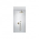 MONOCLASIC Zestaw natryskowy z bateri� podtynkow� 24218004LV stary mosi�dz [TRES]