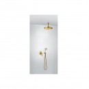 MONOCLASIC Zestaw natryskowy z bateri� podtynkow� 24218004OR z�otym [TRES]