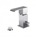 CUADRO-TRES Bateria jednouchwytowa do bidetu z prysznicem 00613001 chrom [TRES]