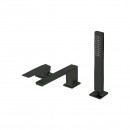 SLIM EXCLUSIVE Bateria wannowa trzyotworowa 20216103NM czarnym-matowy [TRES]