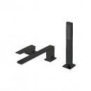 SLIM EXCLUSIVE Bateria wannowa trzyotworowa 20216101NM czarnym-matowy [TRES]