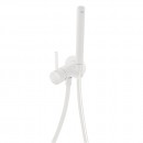 STUDY EXCLUSIVE Bateria podtynkowa do bidetu lub WC biel matowa 134123BM [TRES]