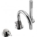 STUDY EXCLUSIVE Bateria wannowa trzyotworowa chrom 26215001 [TRES]