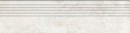 Torano white MAT Stopnica pod�ogowa 1198x296 Mat [TUB�DZIN Monolith]