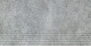 Stopnica gresowa Otis grey 59,8x29,8x0,8 Gat.2 [TUB�DZIN]