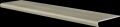V-shape Mattina grigio 32x120,2cm Matowa Stopnice [CERRAD]