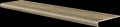 V-shape Mattina marrone brązowy 32x120,2cm Matowa Stopnice [CERRAD]