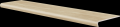 V-shape Mattina sabbia beżowy 32x120,2cm Matowa Stopnice [CERRAD]