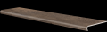 V-shape Cortone marrone brązowy 32x120,2cm Matowa Stopnice [CERRAD]