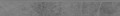 Tacoma grey ciemnoszary 8x59,7cm Matowa Cokoły [CERRAD]