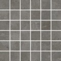 Softcement graphite mosaic polished 29,7x29,7cm Polerowana Mozaika Polerowana [CERRAD]