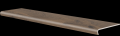 V-shape Acero marrone brązowy 32x120,2cm Matowa Stopnice [CERRAD]