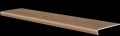 V-shape Acero ochra brązowy 32x120,2cm Matowa Stopnice [CERRAD]