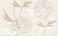 FERRATA BEIGE INSERTO FLOWER 25x40 Be�owy WD953-006 [CERSANIT]