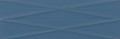 GRAVITY MARINE BLUE SILVER INSERTO SATIN 24x74 Żywe kolory/kontrasty ND856-014 [CERSANIT] GRAVITY