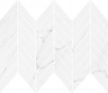 MARINEL WHITE CHEVRON MOSAIC GLOSSY 29,8x25,5 Odcienie bieli WD937-014 [CERSANIT]