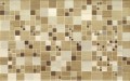 MOSA CREAM INSERTO GRO SQUARES 25x40 beżowy WD399-007 [CERSANIT]
