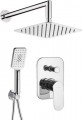 Alpinia Zestaw prysznicowy podtynkowy chrom NAC_09LP [DEANTE]