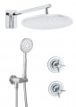Temisto Zestaw prysznicowy podtynkowy chrom NAC_09QT [DEANTE]