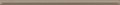 Listwa cienna szklana Tempre brown 608 x 23 Poysk [DOMINO]